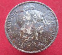 Лот: 15159338. Фото: 2. Франция 5 сантимов, 1914г. Монеты