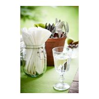 Лот: 11140941. Фото: 2. Бокал для вина Покал ИКЕА, прозрачное... Посуда, кухонная утварь