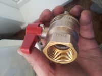 Лот: 4025115. Фото: 5. шаровый кран Д/У 25 новый /италия...