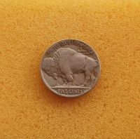 Лот: 12611972. Фото: 2. 5 центов 1935 года. США. Buffalo... Монеты