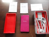 Лот: 5850970. Фото: 2. Lenovo S850 розовый. Смартфоны, связь, навигация