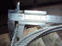 Лот: 5107009. Фото: 2. Трос с 4 зажимами (4 метра). Красноярск