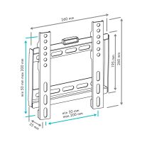 Лот: 10526415. Фото: 2. Кронштейн для LCD/LED тв 15"-43... Аксессуары