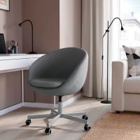 Лот: 18061353. Фото: 2. Рабочий стул, серый. Офисная мебель и домашние кабинеты