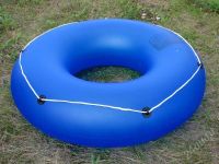 Лот: 404906. Фото: 2. Большой надувной круг (синий). Игрушки