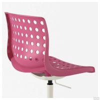 Лот: 13639512. Фото: 2. Рабочий стул, розовый, белый. Офисная мебель и домашние кабинеты