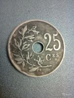 Лот: 8328595. Фото: 2. 25 сантимес 1929 Бельгия. Монеты