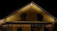 Лот: 21143450. Фото: 2. Гирлянда уличная бахрома 6м. Новый год!