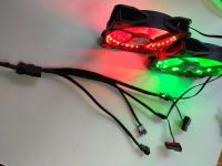 Лот: 11598630. Фото: 4. blue LED cooler 12x12 12025 отличный... Красноярск