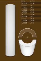 Лот: 11486191. Фото: 3. Гипсовая полуколонна (колонна). Строительство и ремонт