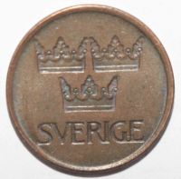Лот: 6997980. Фото: 2. 5 эре 1973 год. Швеция. Монеты