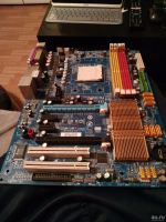Лот: 12796915. Фото: 2. Gigabyte GA-M57SLI-S4 Rev. 2.0. Комплектующие