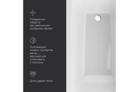 Лот: 23645357. Фото: 7. Ванна пристенная AM.PM Gem