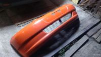 Лот: 10000074. Фото: 2. Бампер Toyota Vitz (scp 10). Автозапчасти