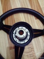 Лот: 8850138. Фото: 3. Руль спортивный momo со стаканом... Авто, мото, водный транспорт