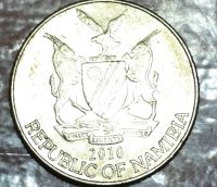 Лот: 10116732. Фото: 2. Экзотика с рубля (8651) Намибия. Монеты