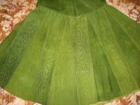 Лот: 3686107. Фото: 2. стильная юбка из Натуральной зеленой... Вязание, шитье