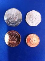 Лот: 3450252. Фото: 2. набор 4 монеты Уганда 1987г. Монеты