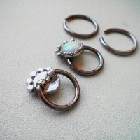 Лот: 8422180. Фото: 2. Колечко в хрящик пирсинг. Ювелирные изделия, бижутерия, часы