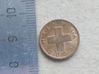 Лот: 19566432. Фото: 4. Монета 1 один раппен Швейцария... Красноярск
