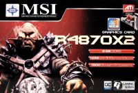 Лот: 120003. Фото: 2. Видеоплата 4870X2 2Gb DDR-5 MSI... Комплектующие