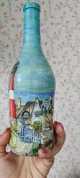 Лот: 19541336. Фото: 4. Бутылка декупаж морские котики
