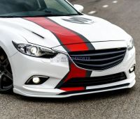 Лот: 15262201. Фото: 5. Сплиттер на передний бампер Mazda...