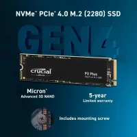 Лот: 21572919. Фото: 2. 2000 ГБ SSD M.2 накопитель Crucial... Комплектующие