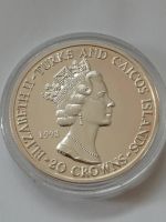 Лот: 22156264. Фото: 2. 20 крон 1993 г. Тёркс и Кайкос... Монеты