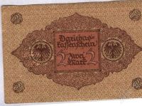 Лот: 1635327. Фото: 2. Германская Империя. 2 марки 1920г... Банкноты