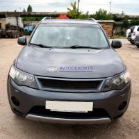 Лот: 15939946. Фото: 3. Реснички на фары Mitsubishi Outlander... Авто, мото, водный транспорт