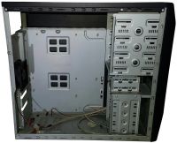 Лот: 3771847. Фото: 3. Корпус ATX GMC чёрный. Компьютеры, оргтехника, канцтовары