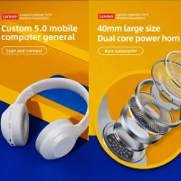 Лот: 21424455. Фото: 2. Беспроводные наушники Lenovo TH10... Аудиотехника