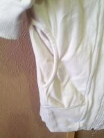 Лот: 5893416. Фото: 4. Кофта с капюшоном белая короткий... Красноярск