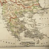 Лот: 13414983. Фото: 2. двухсторонняя карта - Греция... Литература