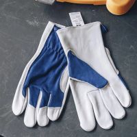 Лот: 18728000. Фото: 3. Рабочие перчатки из кожи и хлопка... Строительство и ремонт