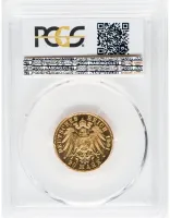 Лот: 21987403. Фото: 2. золотая монета 20 марок 1901 г... Монеты