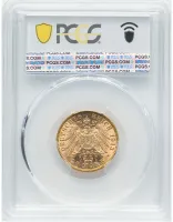Лот: 21987402. Фото: 2. золотая монета 20 марок 1913 г... Монеты