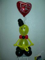 Лот: 864600. Фото: 3. Смайлик из воздушных шаров