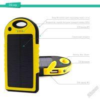 Лот: 5818842. Фото: 4. Solar Power Bank 5000 мАч с фонариком... Красноярск