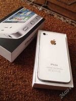 Лот: 2813350. Фото: 2. продам iphone 4 8gb рст белый... Смартфоны, связь, навигация