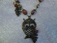 Лот: 1387708. Фото: 2. Авторская работа"Мудрый филин... Ювелирные изделия, бижутерия, часы