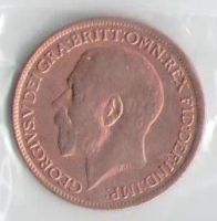Лот: 10627471. Фото: 2. Англия 1 фартинг (1/4 пенни) 1917... Монеты