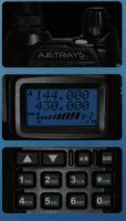 Лот: 12048845. Фото: 2. Радиостанция Ajetrays 444. Радиостанции