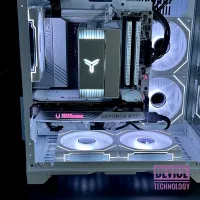 Лот: 23337804. Фото: 2. Gaming PC White: Ryzen 5 7500F... Компьютеры, ноутбуки, планшеты
