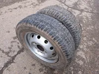 Лот: 23553932. Фото: 3. 205/70/16 Кама Flame + диски 5х139... Авто, мото, водный транспорт