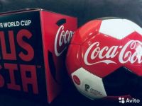 Лот: 11807497. Фото: 4. продам новый мяч Кока-кола в упаковке...