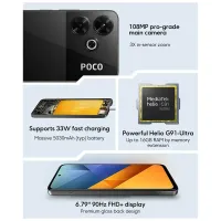 Лот: 25649663. Фото: 2. Смартфон Xiaomi Poco M6 6Гб... Смартфоны, связь, навигация