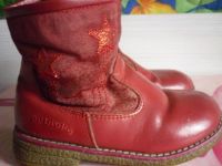 Лот: 7182590. Фото: 2. Сапожки Антилопа красные из натуральной... Обувь
