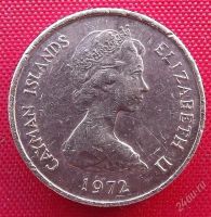 Лот: 2578404. Фото: 2. (№2222) 1 цент 1972 (Каймановы... Монеты